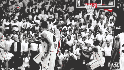 dash-heat:  LEBRON JAMES GAME WINNER VS PACERS GAME 1!!!  King Shit (salute)