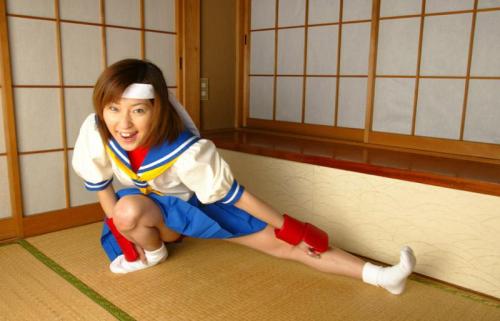 XXX [Mai Saeki] Sakura Kasugano (Street Fighter photo