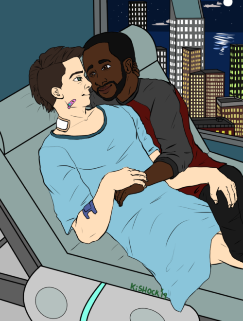 kishock-harpoon: My piece for the @samwilsonbirthdaybang! Sam Wilson/Clint Barton for the fic titled