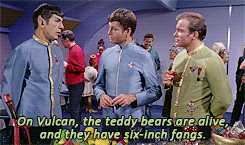 orcses:Spock, I’ve always suspected that you were a little more human than you let on.