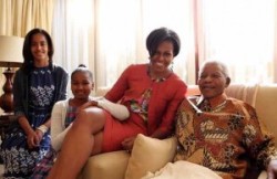 naijaurban:  Mandela: Obama orders flags