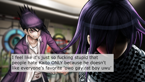 danganronpaheadcanons: Confession: I feel like it’s just so fucking stupid that people hate Ka