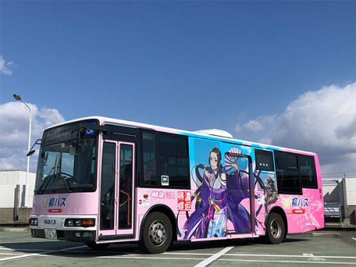 Unlike the Oumi Samurai Warriors/Sengoku Musou special tour course taxis, the Gifu City’s samurai bu