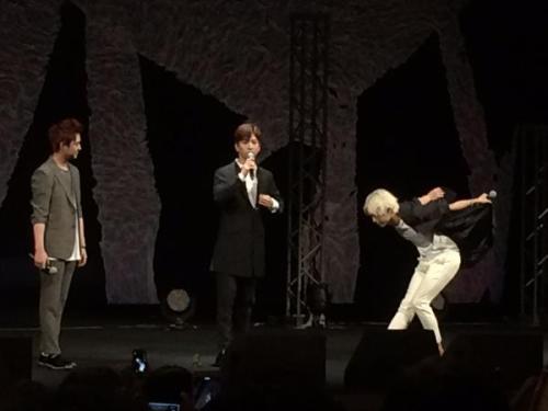 Seungho doesn’t know what is going on :P 150606 MBLAQ SUPER LIVE in OMIYA 