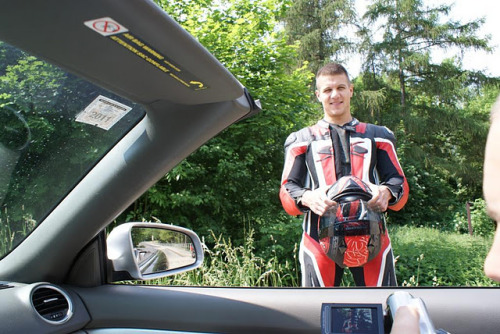 leathermendainese:  hot biker !!
