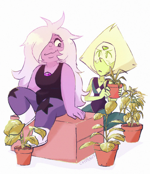 caydraws:this was a screencap redraw but i got bored and plants happened