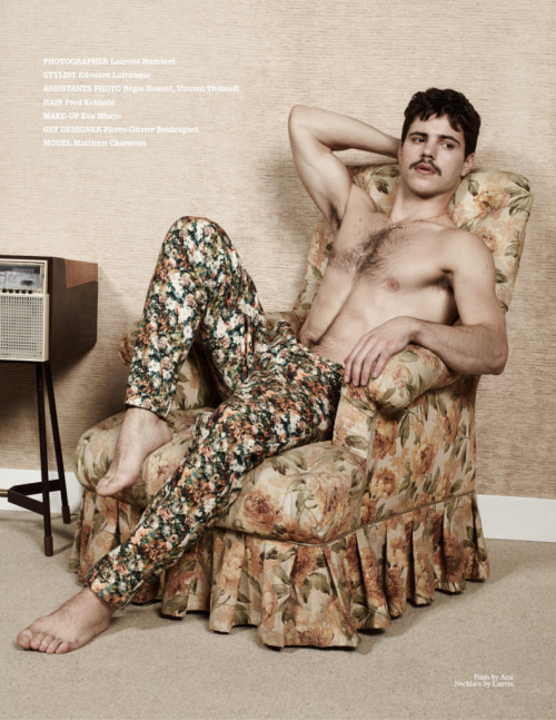 lurning:  I’m spending my birthday swooning over Matthieu Charneau