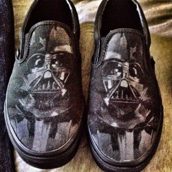 New kicks #StarWars #DarthVader  (at Redlands, California)