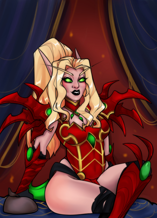 Some new artValeera for russian WoW zine.I’m open for commissions. Information is here - doc