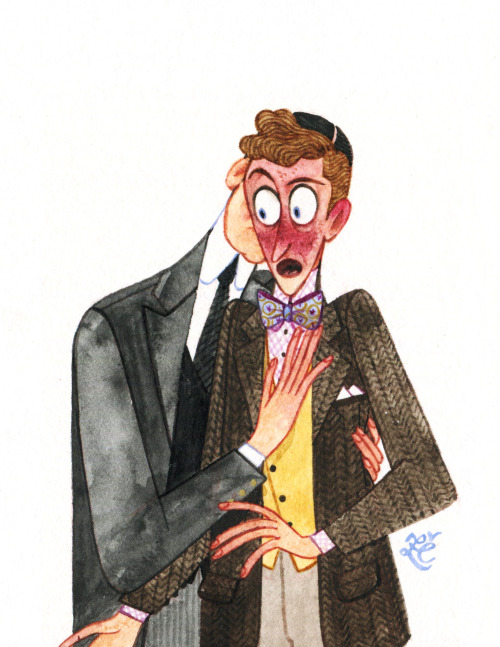 s-u-w-i: Just realized I’ve never posted this here, eh Jeeves &amp; Wooster art trade with