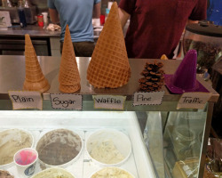 tastefullyoffensive: Cone options. (via rclaycomb)