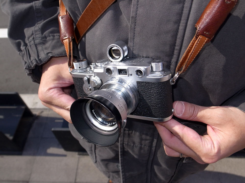 冬ギフト セ camera tokyo style f2 50mm with IIIf Leica Station Tokyo — フィルムカメラ