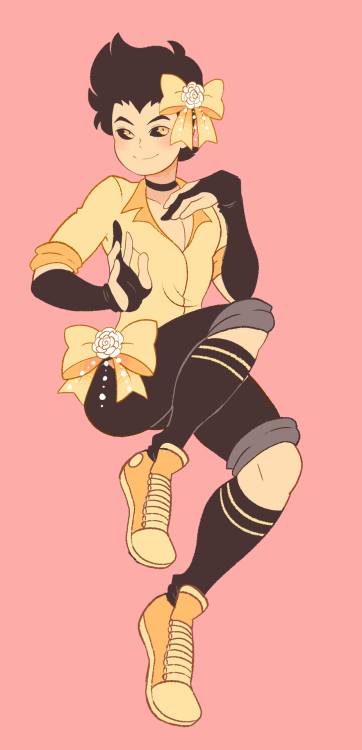 camalilium:  wanted to give demon boy an alternate outfit