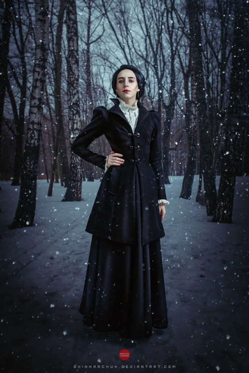 Penny Dreadful cosplay photoshoot. Part I.Characters - Vanessa Ives and Ethan ChandlerModels - Great