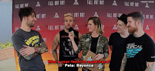 wasforcenturies-deactivated2016:Fall Out Boy Twitter Q&A