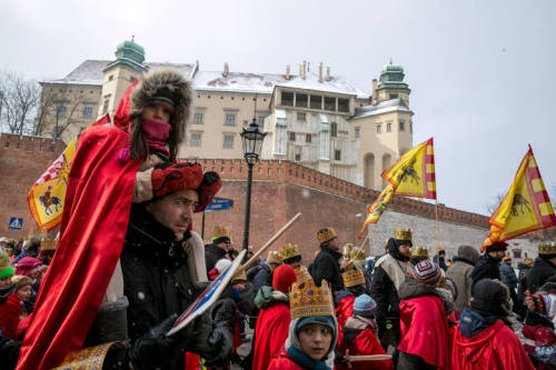 weirdpolis:Orszak Trzech Króli (parade of the Three Kings/Three Wise Men/the Magi)In Poland on the 6