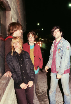 Sonic Youth outside of The Einstein a Go