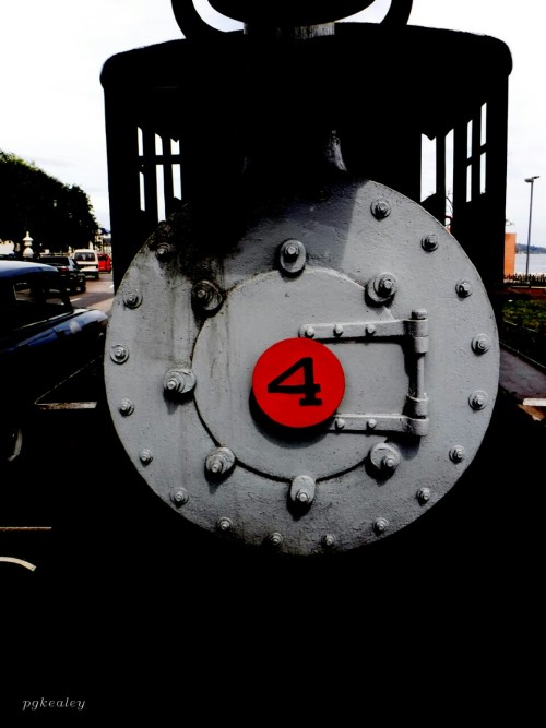 Train number four. Havana harbour, Cuba.  pgkealey