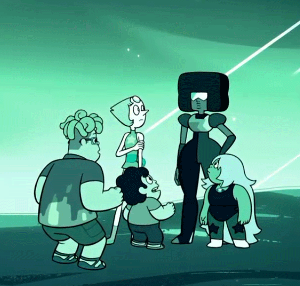 greenwithenby:  I love this because I just assumed Garnet just tolerated Steven hanging