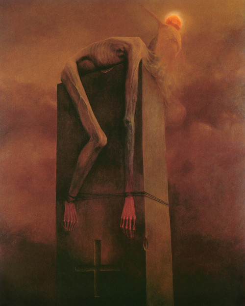 tenaflyviper:The Art of Zdzisław Beksiński.I just had to make another photoset of this man’s remarka
