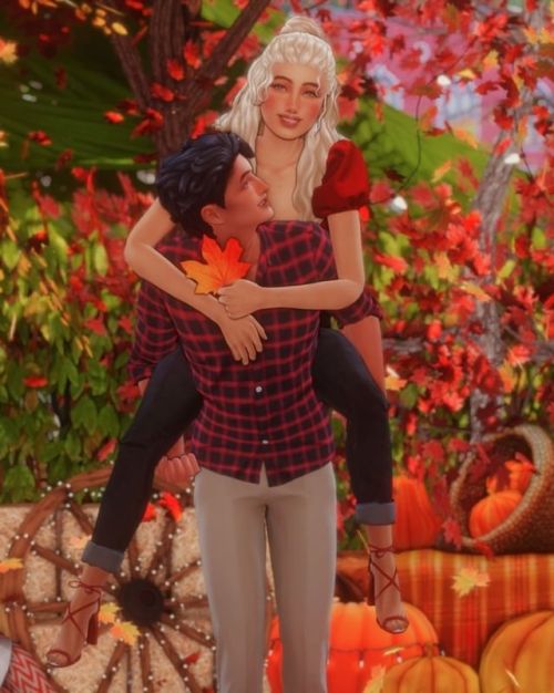 Starry x Katverse – Autumn Couple Poses Today I bring you a beautiful set of autumn couple poses in 