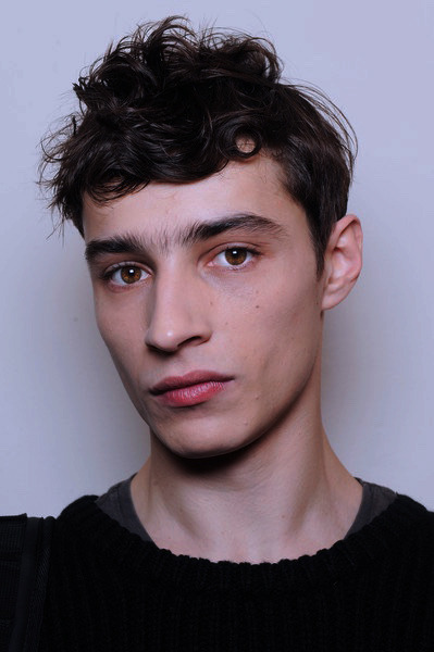 sadboyblues:  versacegods:  Adrien Sahores @ Salvatore Ferragamo Fall 2015 Menswear Backstage  X