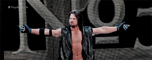 alundrablayze:  AJ Styles makes his WWE debut.