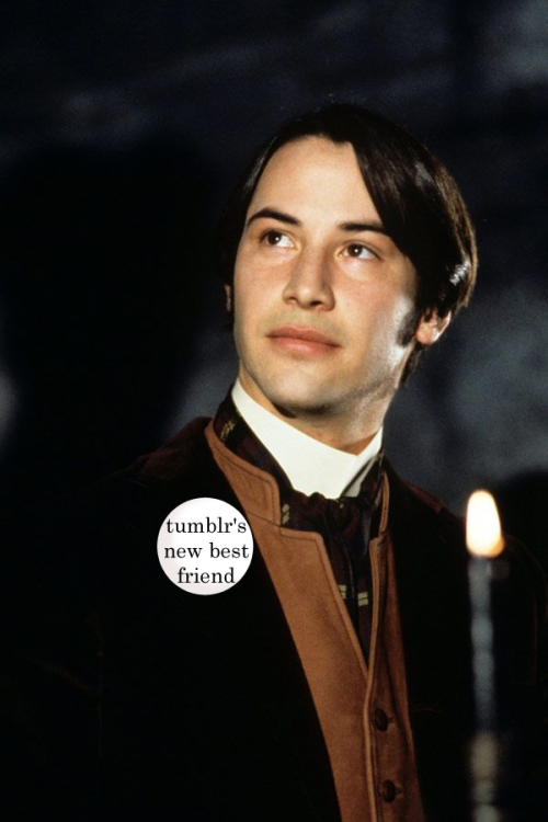 devilswalkingstick: [id: a picture of jonathan harker as portrayed by keanu reeves in bram stoker’s 