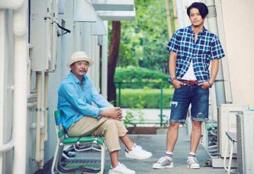 cris01-ogr: Oguri Shun and Tanaka Tetsuji on Woman© -2 days at RED stageplay *_*