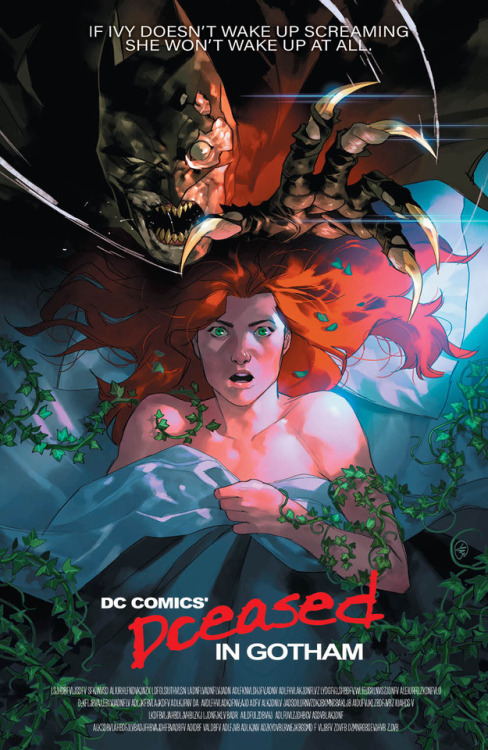 dcmultiverse: DCEASED (2019) horror movie variant covers by YASMINE PUTRI