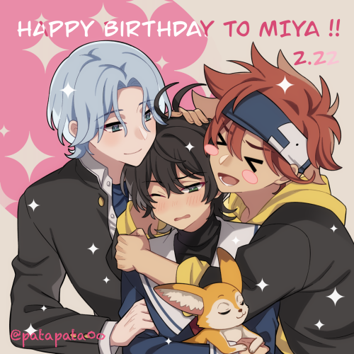 Happy birthday Reki 🎂💜 What did you get him for his birthday? 🎁🤔 #anime  #sk8theinfinity #reki #langa
