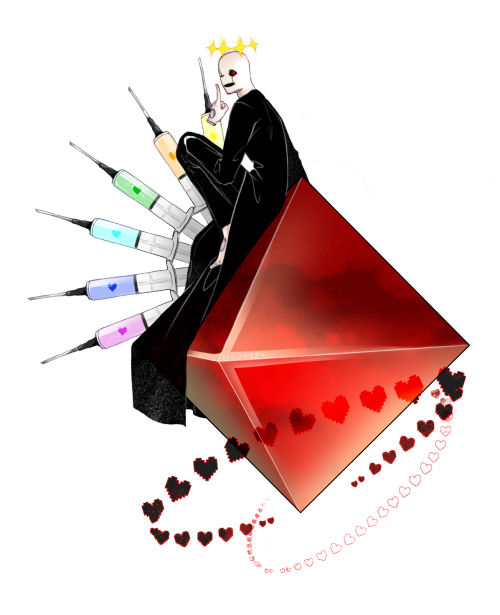 ahdrenne:  Science without humanity.   -Drew this for the UF!Gaster collaboration.Check out here [ http://olivird.wixsite.com/fellsterit1 ] to see the beautiful works of the other artists.   