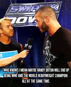 cigarettesandcarnage:  WWE  - Randy Orton Your New WWE and World Heavyweight Champion!  Smack down (08-2-2013) vs TLC (12-15-2013) 