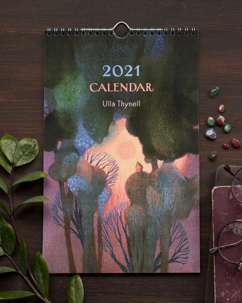 My 2021 art calendar is here! ✨Order your copy at: shop.ullathynell.com EDIT: Calendars are sold out