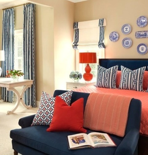 Little Rock Transitional BedroomBedroom - Large Transitional Guest Carpeted Bedroom Idea With Beige Walls