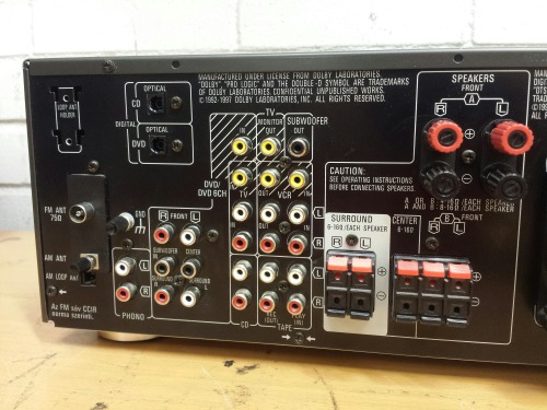 Technics SA-DX930 AV Control Stereo Receiver, 1999