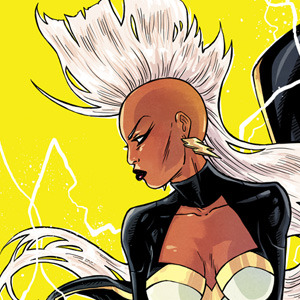 veliseraptor:Ororo Munroe aka Storm | as drawn by some of my favorite artists (names in captions)