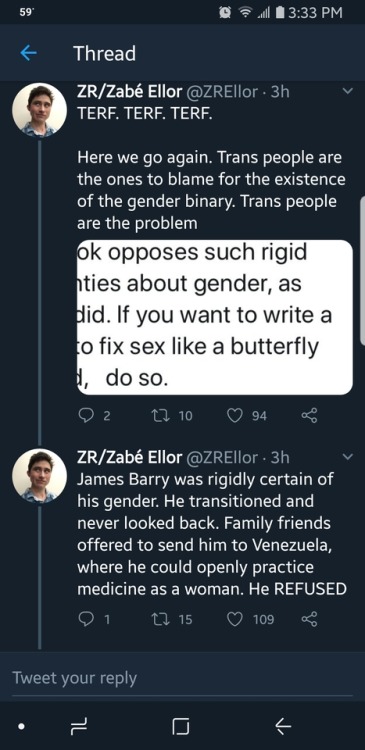 medievalfantasist:A forthcoming book about James Barry purposefully and persistently misgenders him,