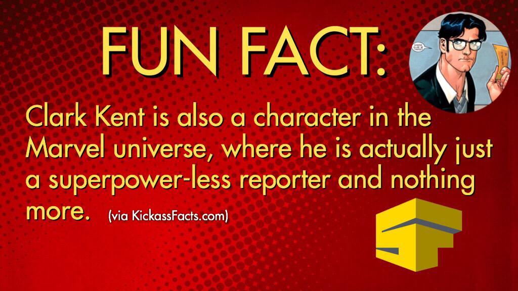 superherofeed:  Your Daily Fact! 