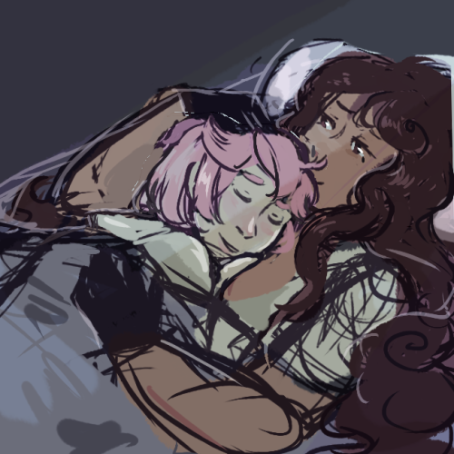 a short summary of my twitter: I AM IN PAIN OVER FICTIONAL LESBIANS shomunn