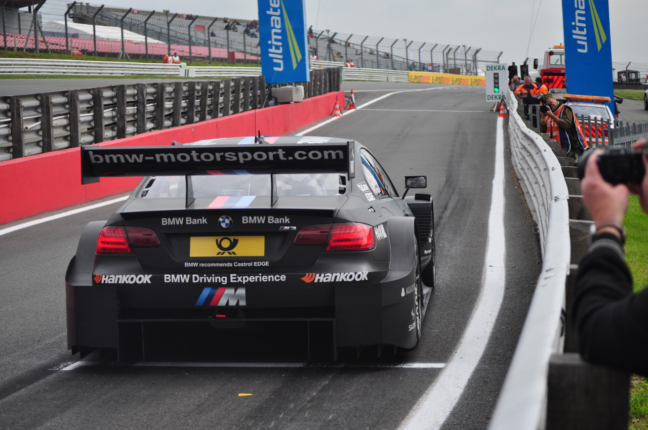 cars-and-luxury:  BMW M3 DTM (Black) Race Car. Brands Hatch, UK.