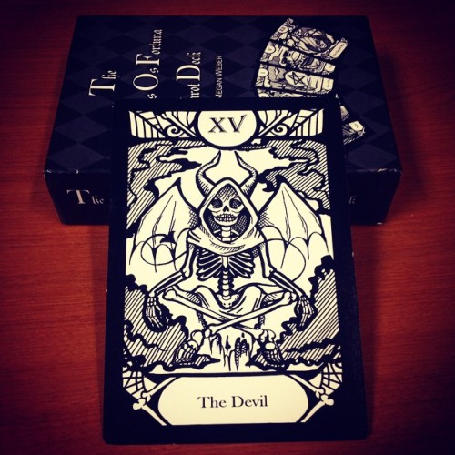 zaheroux:
“Do not let fear stop you, break through those demons
- Animalis Os Fortuna decks available at Zaheroux.etsy.com -
#animalisosfortuna #tarot #thedevil #skeleton #demons #divination
”
[A striking Tarot deck I’ve not seen! I will buy this and...