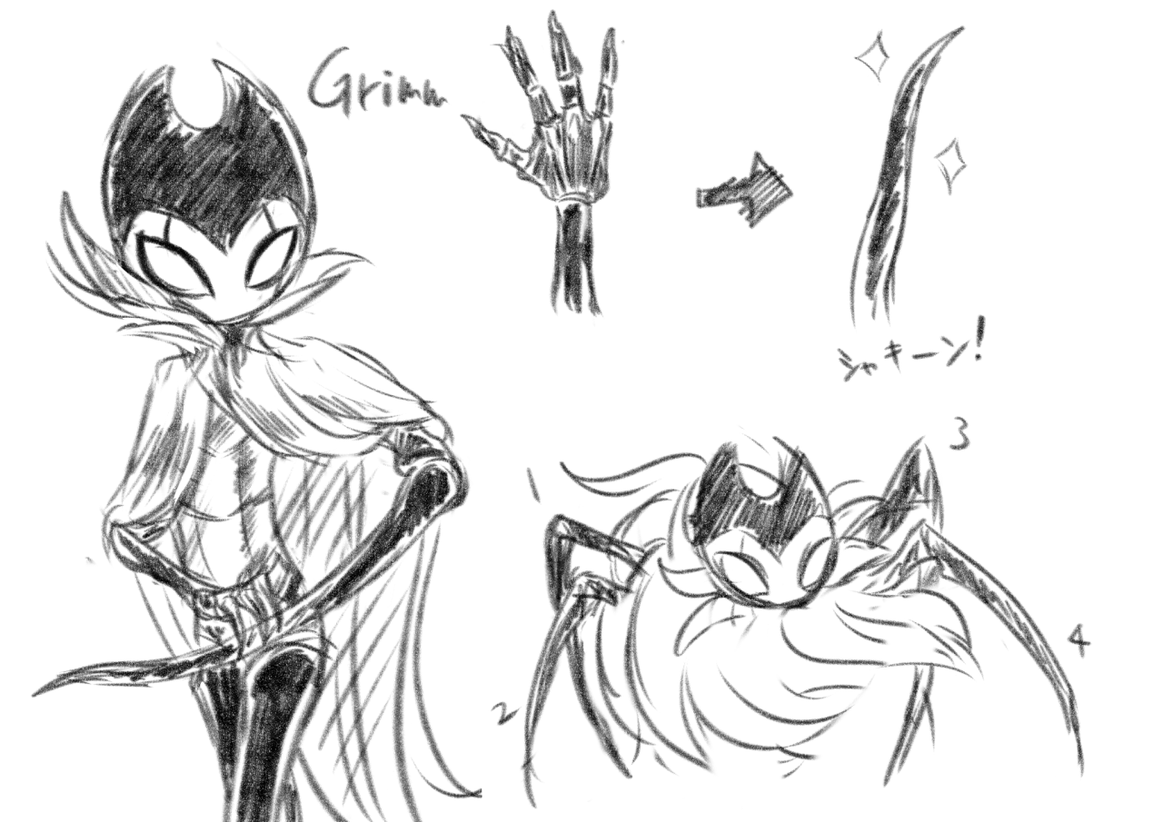 Sumi HK  comms open on X: RT @suminoze: Nightmare King Grimm ~  #Hollowknight #hollowknightfanart  / X