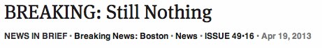 sugarkat:  The Onion has been mocking the ever-loving shit out of how cable news