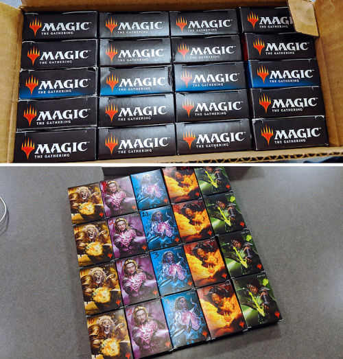 Over the past couple months staff and students got me into Magic the Gathering x.x. And yesterday wa