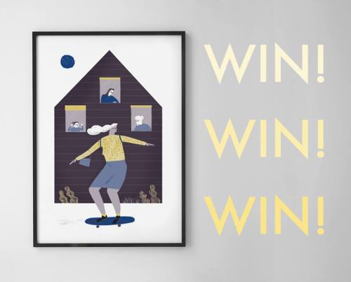 WIN THIS AMAZING PRINT !!!——— like and share it in Facebook or Instagram—&md
