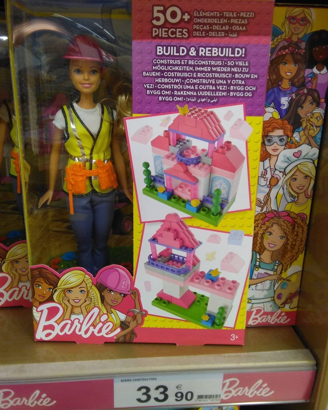 Belachelijk waardigheid Vaccineren Pretty — Barbie Construcion #Barbie #Carrefour...