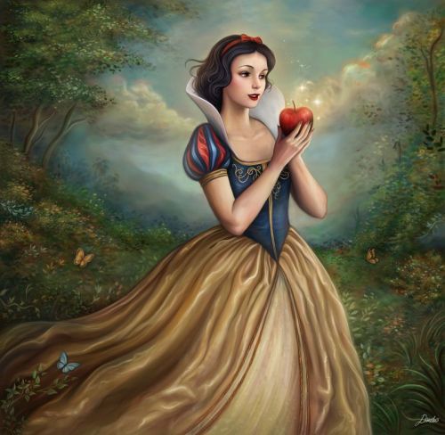 dim-draws:My versions of the first ten Disney Princesses!Snow White, Cinderella, Aurora, Ariel, Bell
