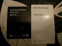 thehildy:  When playing Cards against humanity…nobody
