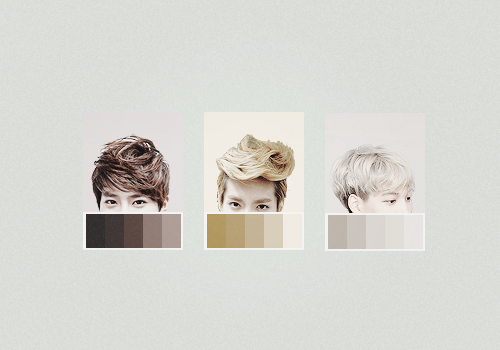 enoiism:EXO Hair colour
